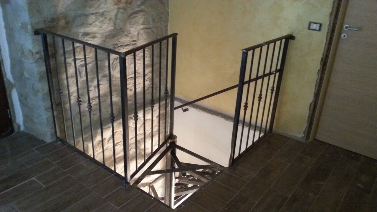 metalweldings di annibale di ciero scale a chiocciola in metallo terminale